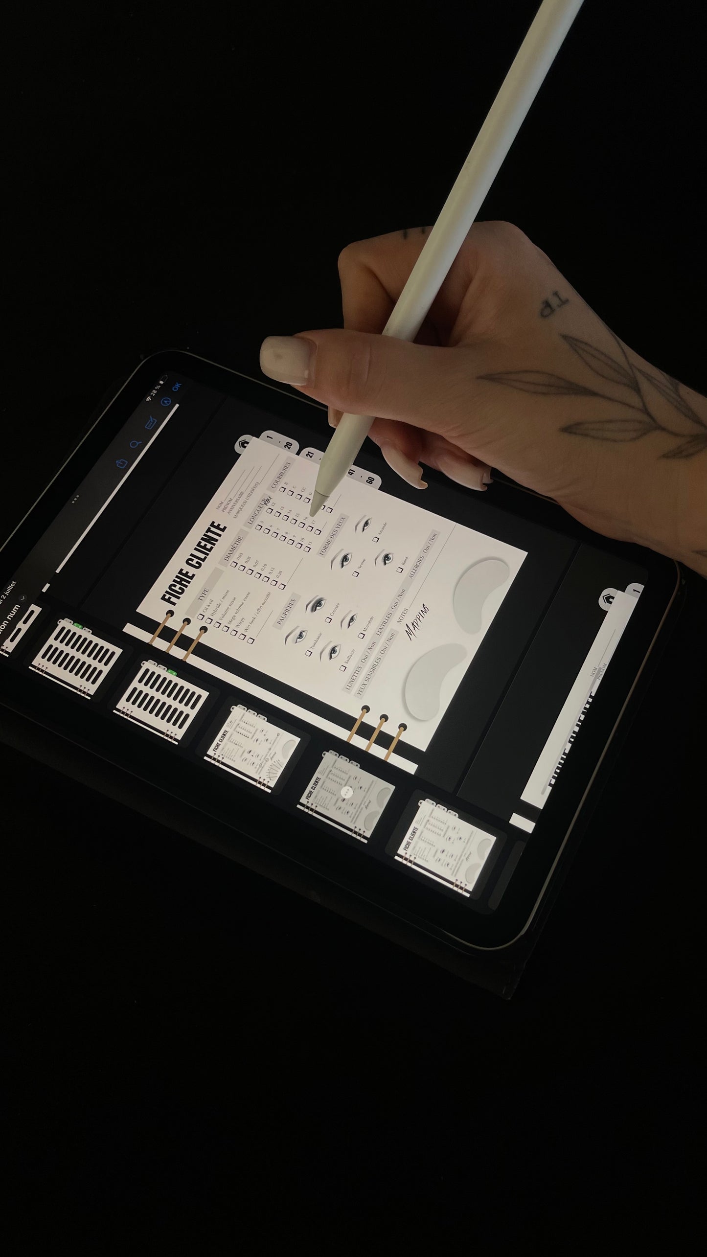 Répertoire clientes - version numérique